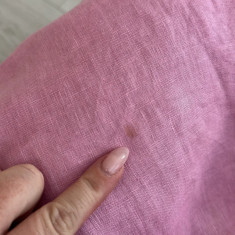 Pink Linen Jumpsuit - Picture 5 of 8